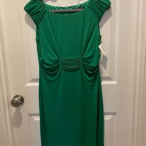 David Meister Elegant Green Dress